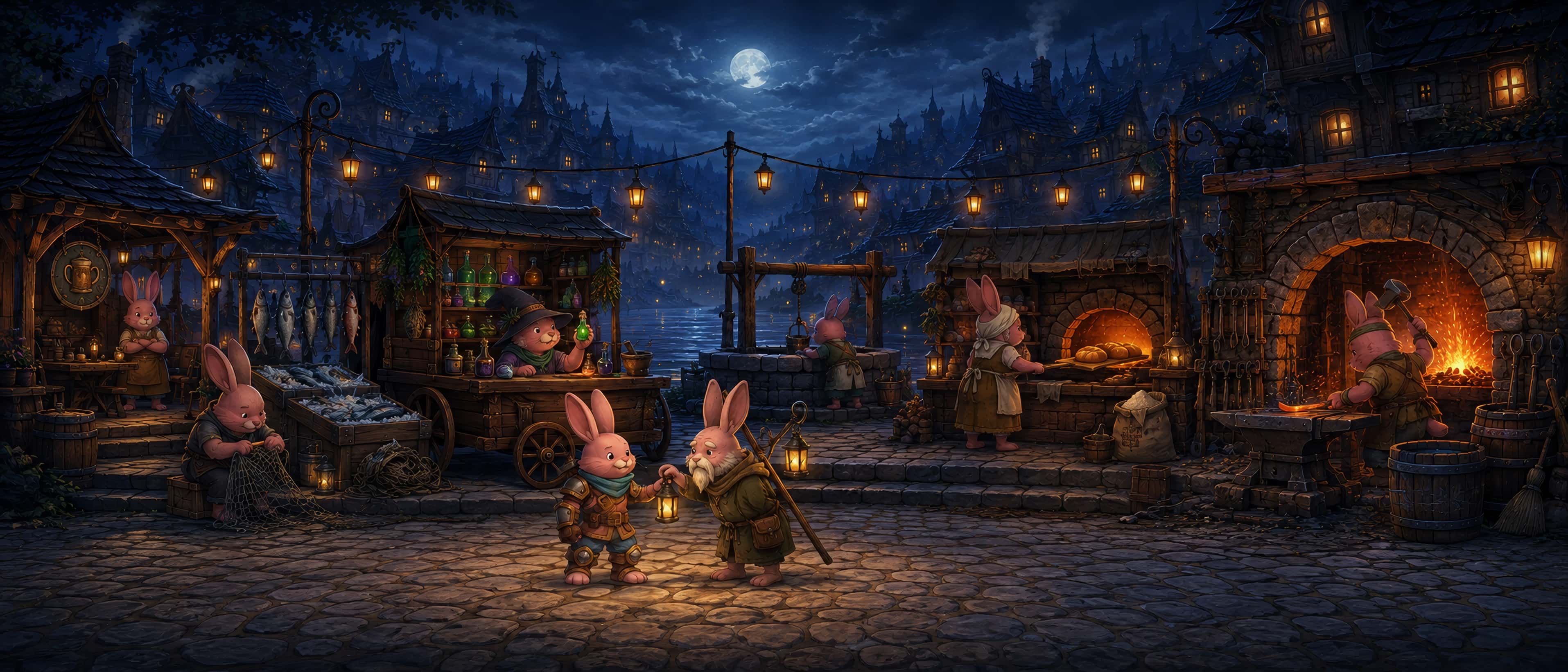 Sporewood Wilds — The village
