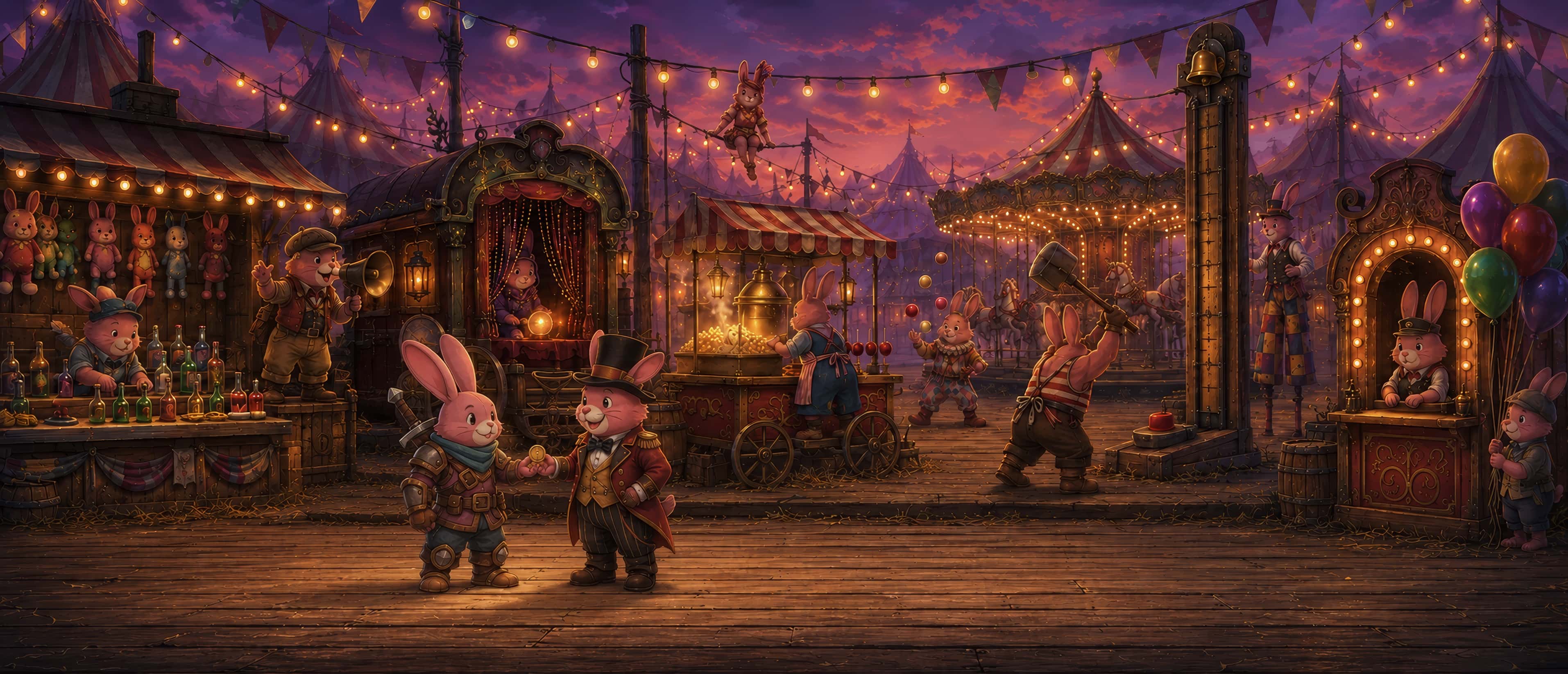 Crimson Carnival — The village