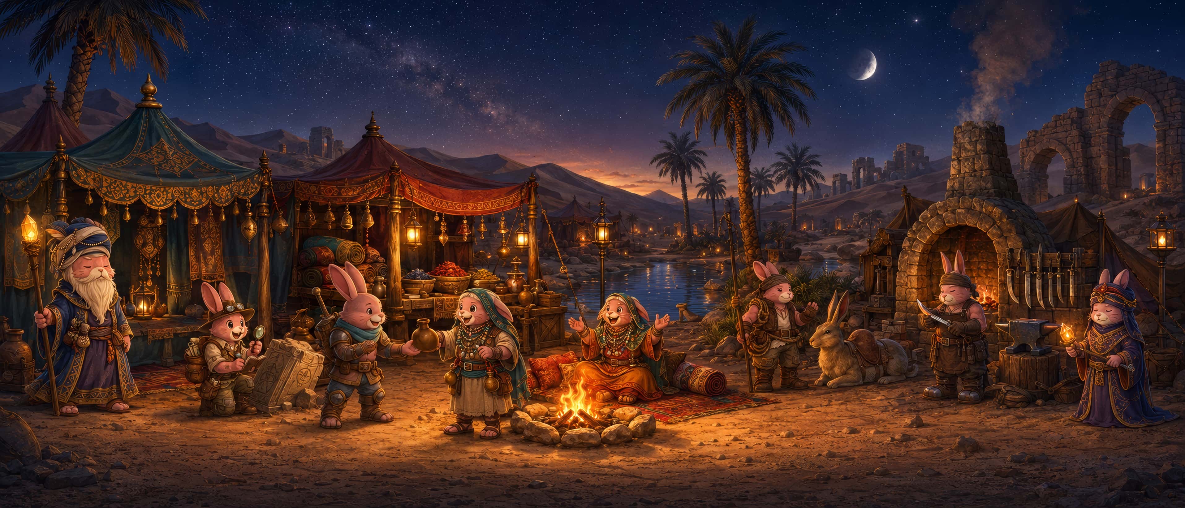 The Sunken Desert — The village