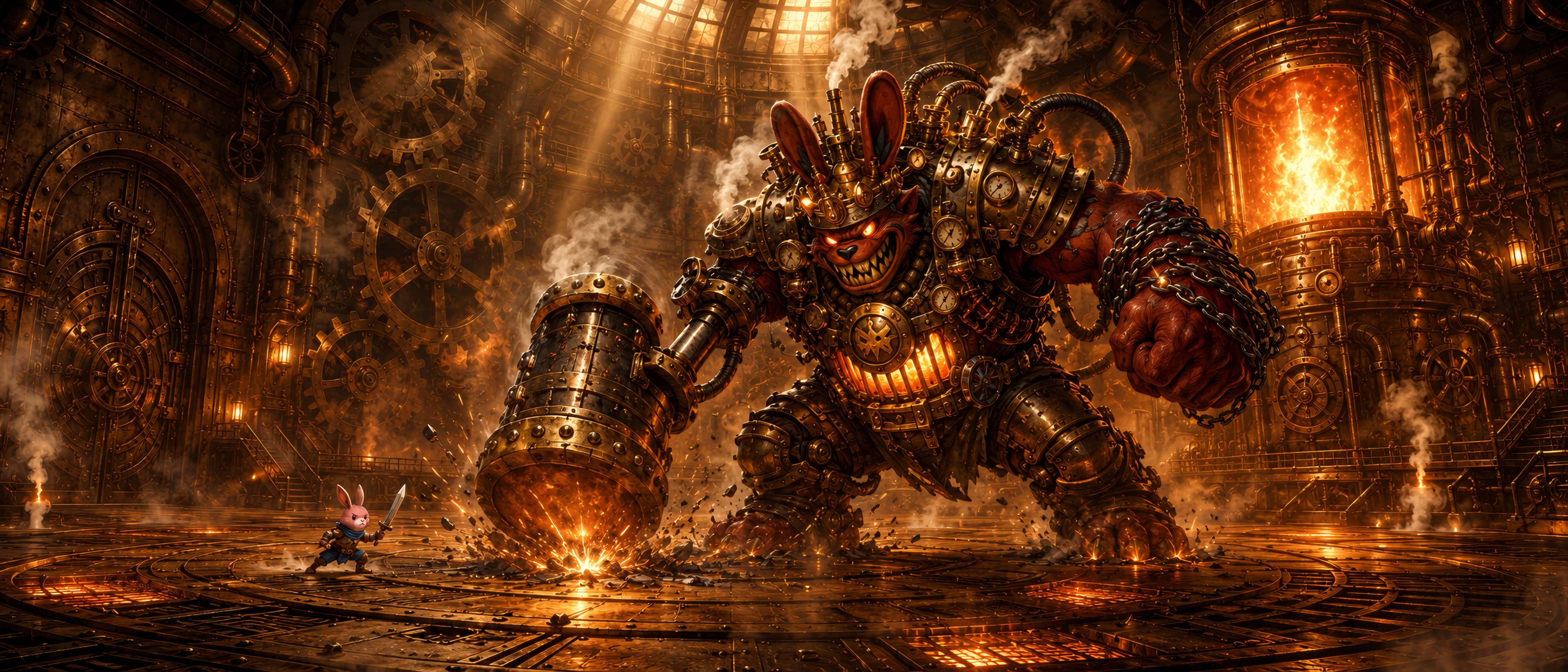 Clockwork Warren — The boss