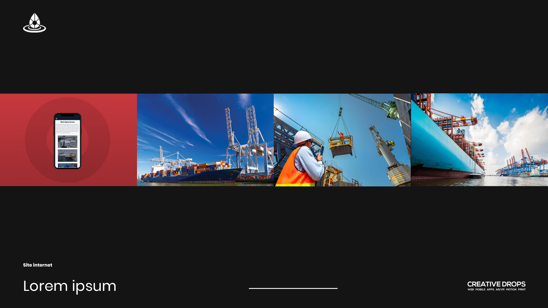 highseasmaritime Wordpress Portfolio Theme