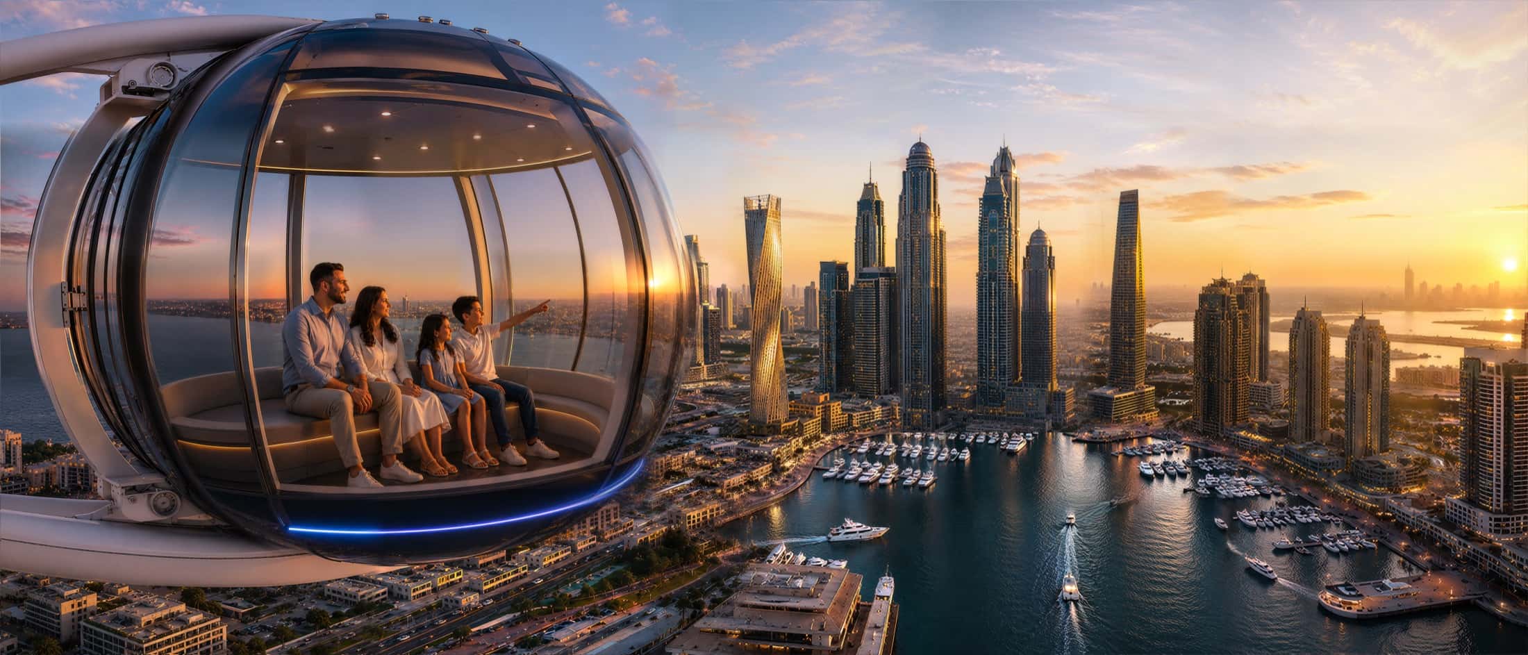 An attraction previsualised at exact scale on its real site.
